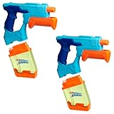 Nerf Super Soaker Dunk-Fill Wasserblaster 2er-Pack, einfaches und schnelles...