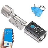 WELOCK Türschloss Fingerabdruck ToucA51,Elektronisches Türschloss Code,mit...