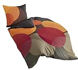 Bierbaum, Mako-Satin Bettwäsche , Designed in Germany, 6155 kakao 09, 135x200...