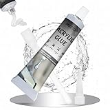 Miioto Glas Kleber Transparent, Acrylkleber, Acrylglas Kleber, Klebstoff...