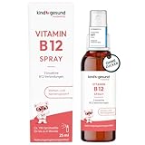 kindgesund Vitamin B12 Spray | für Kinder & Jugendliche I für bis zu 6 Monate...
