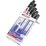 edding 3000 Permanentmarker - schwarz - 10 Stifte - Rund-Spitze 1,5-3 mm -...