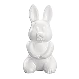 Rayher 3321000 Styropor-Hase, 23 cm