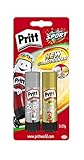 Pritt Klebestifte gold und silber, sicherer und kinderfreundlicher Kleber für...