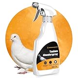 Schädlingsmeister Tauben Abwehrspray - 500 ml - LANGZEITSCHUTZ für Innen &...
