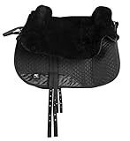Engel Reitsport Lammfell Fellsattel FELLSA-R3-SCH Ibero schwarz