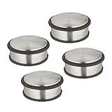 Relaxdays Türstopper 4er Set, HxD 4,5 x 10,5 cm, flach & schwer, rutschfest,...