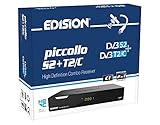 Edision PICCOLLO S2+T2/C Combo Receiver H.265/HEVC (DVB-S2, DVB-T2, DVB-C,) CI...