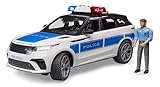 bruder 02890 - Range Rover Velar Polizeifahrzeug mit Polizist - 1:16 Fahrzeuge,...