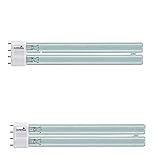 Koi- und Bonsaipark Herdecke 2 x UVC PL-Ersatzlampe für UVC-Geräte Oase,Osaga,...
