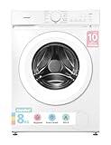 Comfee Waschmaschine 8kg, Washing machine mit Tierhaar-Programm &...
