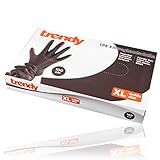 Bock op Kölle 100x TPE Einweghandschuhe schwarz S-XL Puderfrei & Latexfrei...
