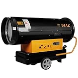 SIAL 135 kW Ölheizgebläse Y135A – Luftvolumen 5000 m³/h – Heizkanone –...