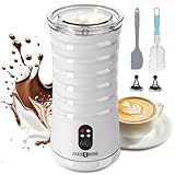 PARIS RHÔNE Milchaufschäumer Elektrischer, 4-in-1-Milchaufschäumer, Feeignet...