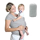 HyAdierTech Babytragetuch Kindertragetuch Bauchtrage Sling, Elastisch für...