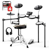 Donner DED-70 E Schlagzeug Elektronisch für Kinder, Electric Drum Set für...