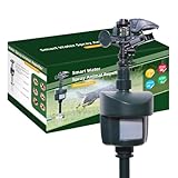 Aqualin Garten Wasser Vogelabwehr mit Tag- und Nachtdetektion,Jet Tier Repeller,...