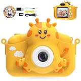 TIATUA Kinderkamera, 1080P Kamera Kinder mit 2.0”-Bildschirm & 32GB Karte,...