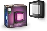 Philips Hue White and Color Ambiance LED Wandleuchte Econic (quadratisch), für...
