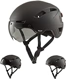 GOOFF Pilot S-Pedelec Helm in Schwarz - Schutz für schnelle E-Bike Fahrten –...