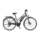 Fischer E-Bike Trekking, VIATOR ETD 1861 Elektrofahrrad für Damen, RH 44 cm,...