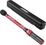 ATsafepro Drehmomentschlüssel 3/8 Zoll, Drive Click 5-60 Nm...
