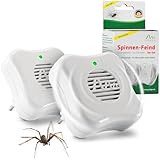 Gardigo Spinnenabwehr Ultraschall Stecker - 2er Set I Ultraschall...