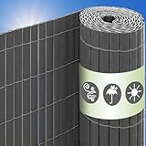UrFence Stabil & Wetterfest: 100x600 PVC Sichtschutzmatte - Wind- und...