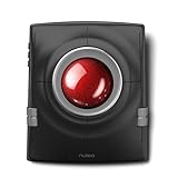 Nulea Wireless Trackball Maus, ergonomischer 55mm Trackball, einstellbarer DPI...