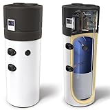 Luft-Wasser Wärmepumpe für Brauchwasser 200 Liter...