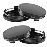 4 Stück Radnabenkappen für Felgenkappen, Nabendeckel ID 56mm OD 60mm,...