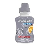 SodaStream Sirup Cola-Orange ohne Zucker, Ergiebigkeit: 1x Flasche ergibt 12...
