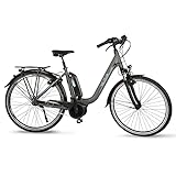 VELOJA Unisex E-Bike Pedelec – elektrisches Fahrrad 28 Zoll – bis 130 km –...