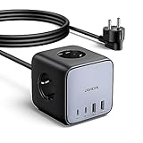 UGREEN Nexode DigiNest Würfel 65W USB C Steckdosenleiste GaN USB C Ladegerät...