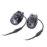 Motorrad LED Nebelscheinwerfer Mit Kabelbaum 2* Für BMW R1200GS F800GS...