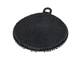 WENKO Silikon Spül-Schwamm Soft Schwarz, 2er Set kratzfreie Geschirr-Schwämme...