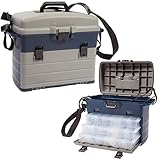 XXL Tackle Organizer/Tacklebox Sitzkiepe Transportkoffer Gerätekasten Forellen