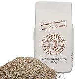 Mühlen Buchweizengrütze 500g in bester Qualität von der Rätze-Mühle 100%...