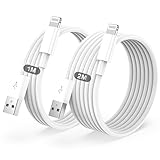 IPhone Ladekabel 2Pack 1M+2M USB auf Lightning Kabel MFi Zertifiziert für Apple...