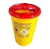 Nadelabfallbehälter 2l Spritzenabwurfbehälter Kanülenbox | Kanülensammler |...