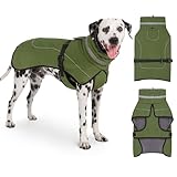 Axcimond Mantel Hund Wasserdicht Winter Hundemantel Warm Wasserdicht Hundejacke...
