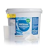 HiGloss WC Zauberpulver 2,5Kg Schmutzfinder-Technologie, WC Schaum extra stark...
