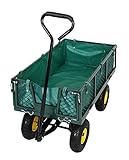 FROSAL Gartenwagen Transportwagen Phil 350 KG Luftbereifung - Bollerwagen -...