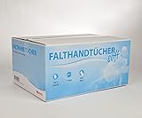 Papierhandtücher 2-lagig hoch weiß ZZ-Falz 4000 Stück (EUR 0,006 Stück)