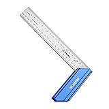 WORKPRO Anschlagwinkel Zimmermannswinkel Tischlerwinkel Schreinerwinkel 200mm...