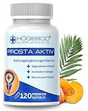 HÖGEBOO® Prosta Aktiv Kapseln - Sägepalmen-Extrakt Kürbiskern-Extrakt und...