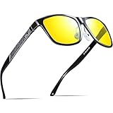 ATTCL Herren Nachtsichtbrille Autofahren – Nachtfahrbrille gelbe Gläser,...