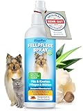 BluePet Entfilzungsspray für Hunde & Katzen = Sanft Verfilzungen Entfernen I...