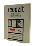 Recozit Motten Papier, 2 x 5 Doppelblatt A4, 10 Blätter, weiß, uncoated