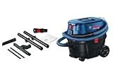 Bosch Professional Akku Nass-/Trockensauger GAS 12V-25 (inkl. Fugendüse, 3 m...